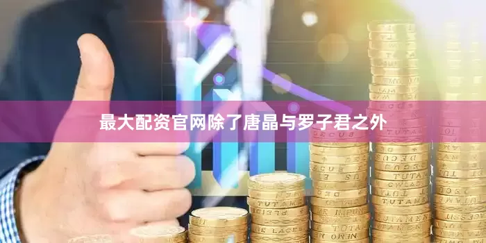 最大配资官网除了唐晶与罗子君之外